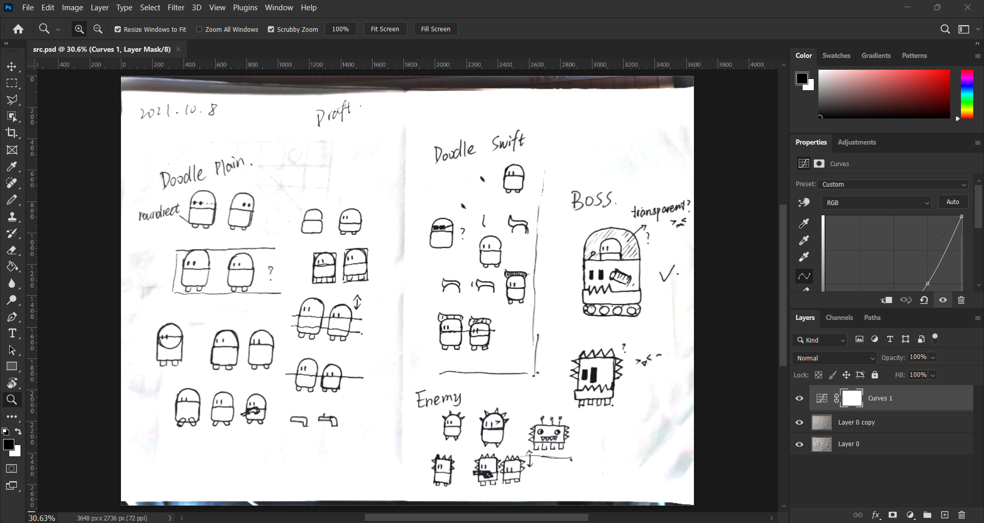 Document Scan Effect in Photoshop